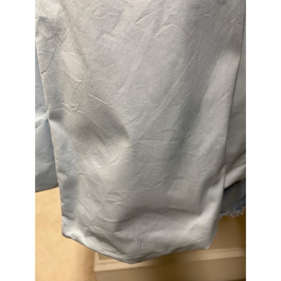 HOUSE OF CB 'Carmen' Soft Blue Cotton Bustier Sundress Size M - Picture 7 of 7